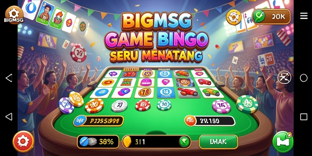 Gameplay seru berbasis Bingo yang menarik dan menghibur.