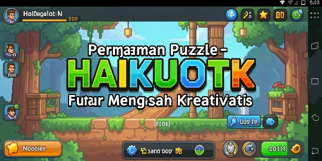 Tangkapan layar HAIKUOTK menunjukkan gameplay yang menantang dan menarik.