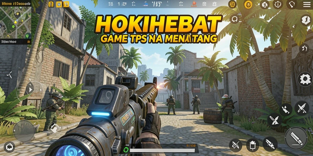 Tampilan gameplay seru dan mendebarkan dari HOKIHEBAT.