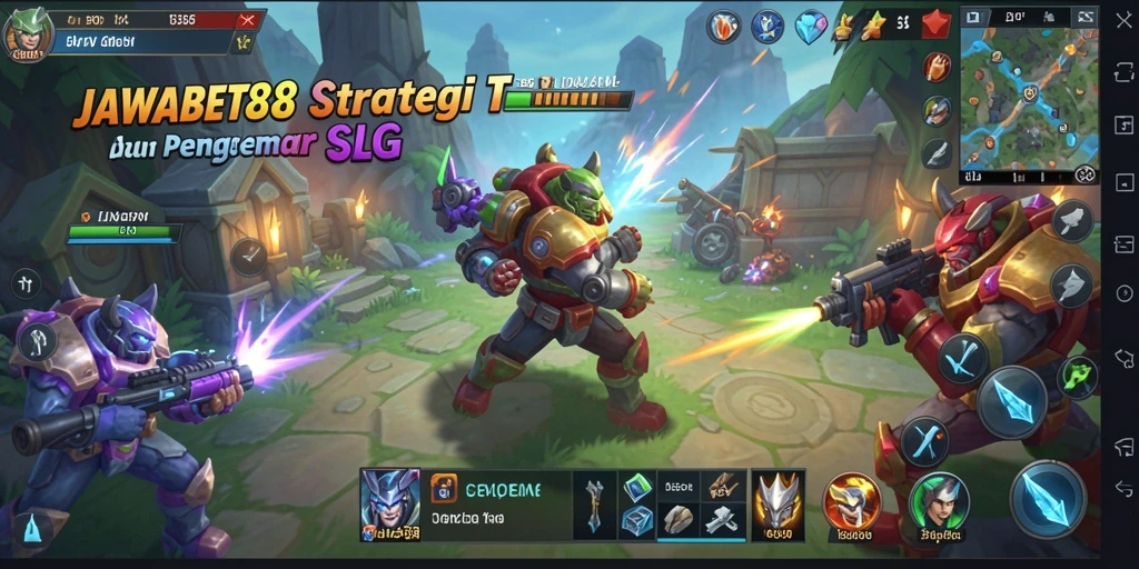 Tampilan gameplay JAWABET88 yang menarik dengan strategi pembangunan.&nbsp;