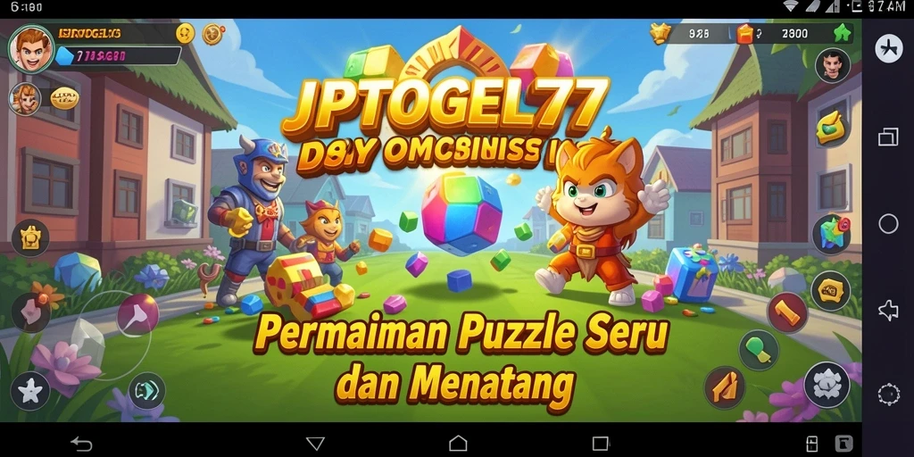 Tampilan gameplay JPTOGEL77 yang menarik dan penuh tantangan.